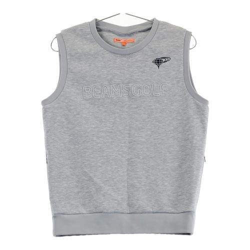 ビームス ゴルフベスト ベージュ Mサイズ 中古美品 BEAMS GOLF ビームスゴルフ ベスト ベージュ系 サイズ：M ランク：B