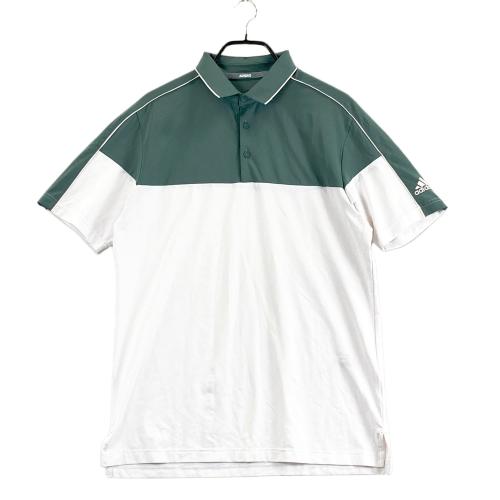 ADIDAS GOLF アディダスゴルフ サッカー地 半袖ポロシャツ タイダイ柄