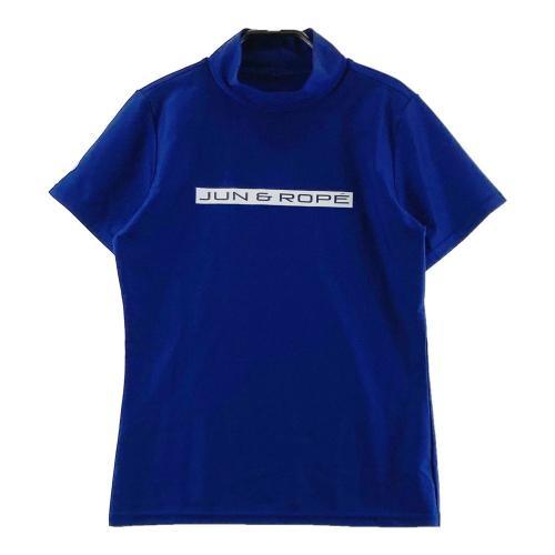 JUN&ROPE ジュン アンド ロペ モックネック 半袖Tシャツ ネイビー系