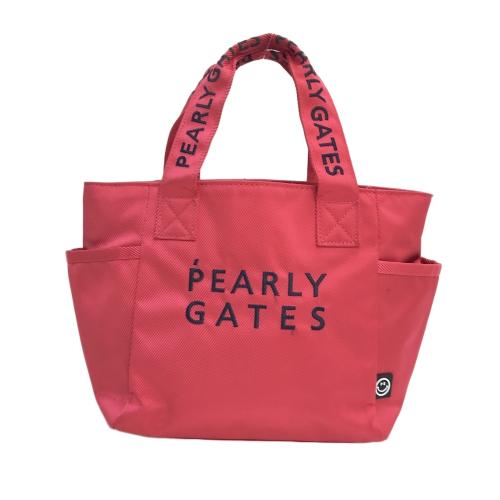新品 未使用 PEARLY GATES  ケーブルニット カートバッグ ピンク 中古 パーリーゲイツ PEARLY GATES カートバッグ ピンク ケーブル