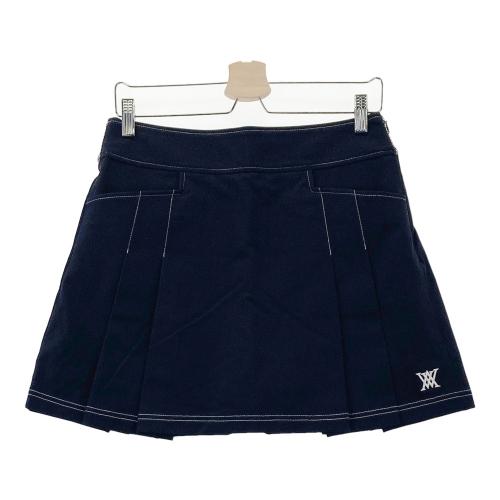 ANEW GOLF アニューゴルフ インナー付スカート ネイビー系 サイズ：L