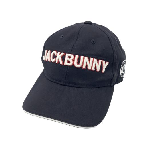 JACK BUNNY ジャックバニー キャップ ネイビー系 ランク：B 【中古