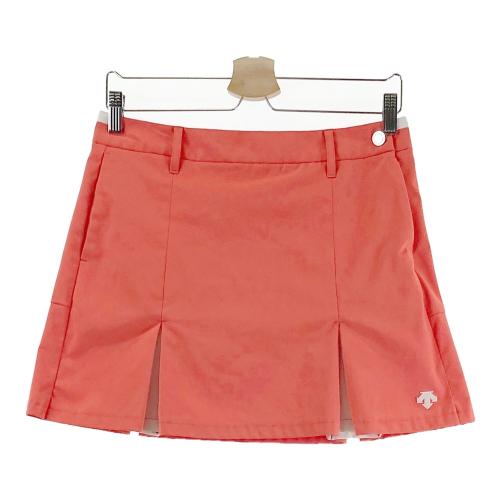 DESCENTE GOLF デサントゴルフ インナー付 裾プリーツスカート ブルー
