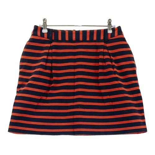 BEAMS GOLF ビームスゴルフ ハイネック 長袖Tシャツ ボーダー柄