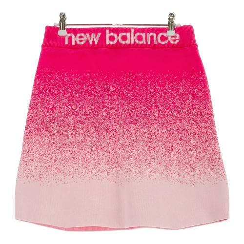 New Balance Golf ニューバランス ロゴ スカート ピンク 1 NEW BALANCE GOLF ニューバランス ニットスカート スプレー