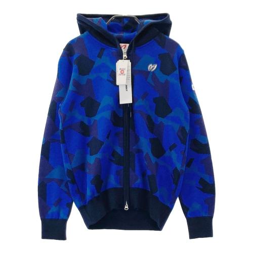 レザレクション　ネイビー パーカー　M RESURRECTION レザレクション 2022年モデル パーカー ネイビー系