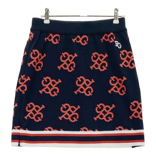 PEARLY GATES パーリーゲイツ ; 2023年モデル ファー ニットスカート