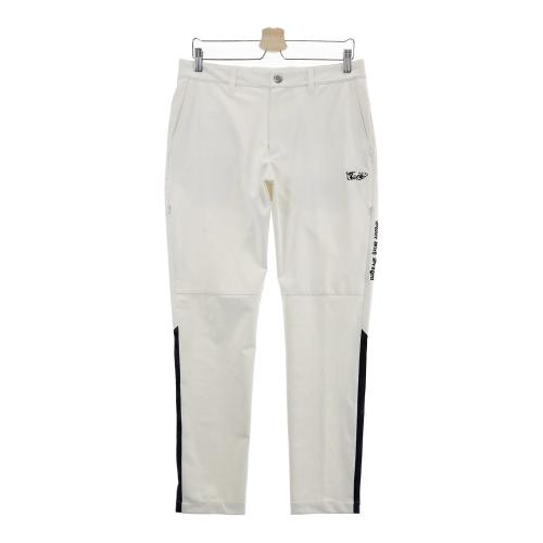 ダンスウィズドラゴン　白パンツサイズ3 DANCE WITH DRAGON ダンスウィズドラゴン ストレッチパンツ ホワイト系