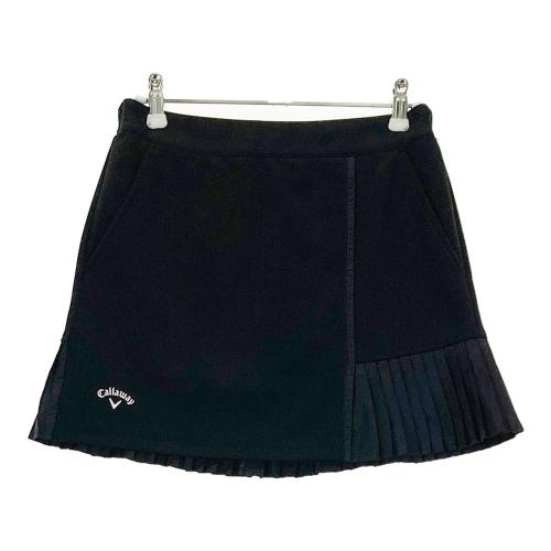 CALLAWAY ブラック プリーツスカート CALLAWAY キャロウェイ 裾プリーツ スカート ブラック系 サイズ：SS