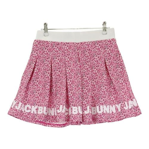 JACK BUNNY ジャックバニー インナー付き フレアスカート 花柄 ピンク