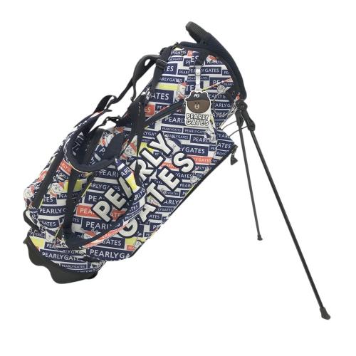 PEARLY GATES パーリーゲイツ スタンドキャディバッグ ブルー系 ランク