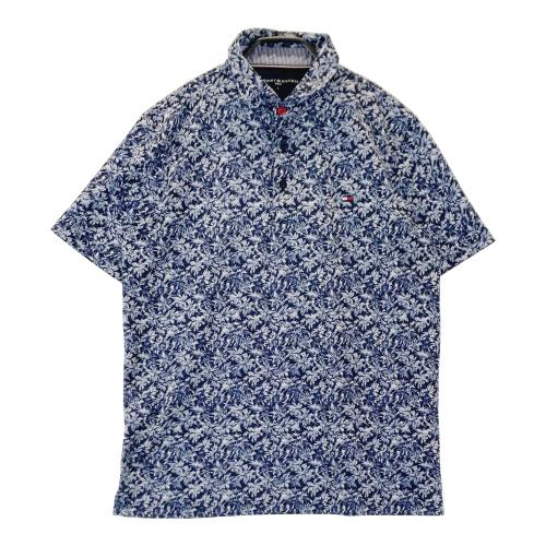 TOMMY HILFIGER GOLF トミー ヒルフィガーゴルフ 半袖ポロシャツ 総柄