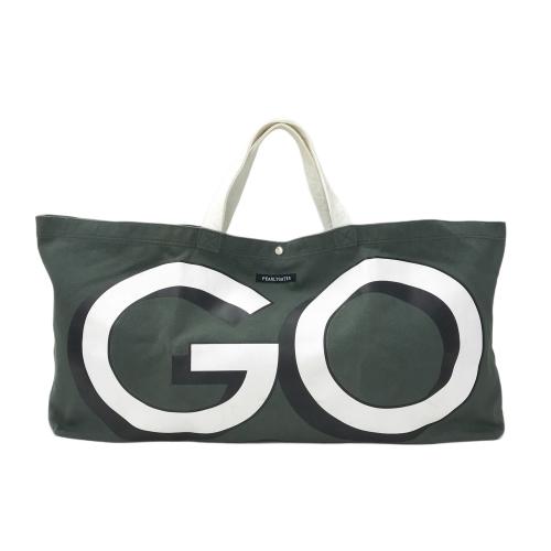 MARK&LONA マークアンドロナ トートバッグ スカル チェック柄 レッド系