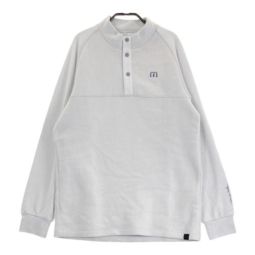 TRAVIS MATHEW トラビスマシュー タートルネック長袖Tシャツ グレー系