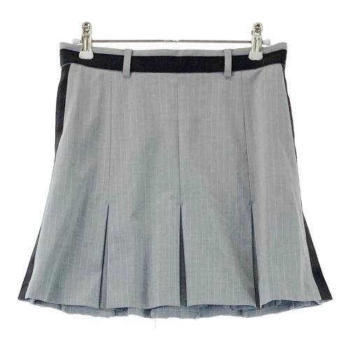 LANVIN SPORT ランバン スポール ボックスプリーツ ストレッチスカート