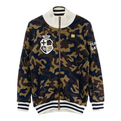 PEARLY GATES パーリーゲイツ 蓄熱ジャケット カモフラ カーキ系