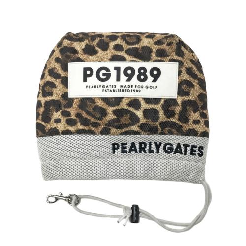 PEARLY GATES パーリーゲイツ アイアンカバー レオパード柄 ブラウン系