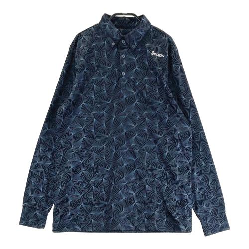 SRIXON スリクソン by DESCENTE 長袖ポロシャツ ボタンダウン