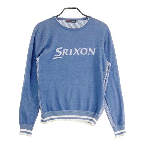 i*i様 SRIXON DESCENTE ゴルフニット　3L SRIXON スリクソン by DESCENTE 長袖 ニットセーター ネイビー系