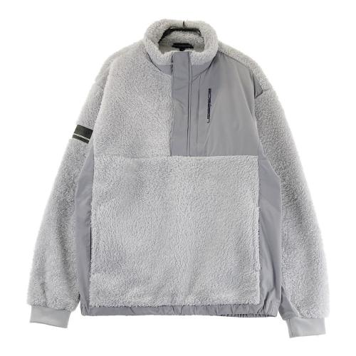 ROSASEN ロサーセン フリースボア ハーフジップジャケット グレー系