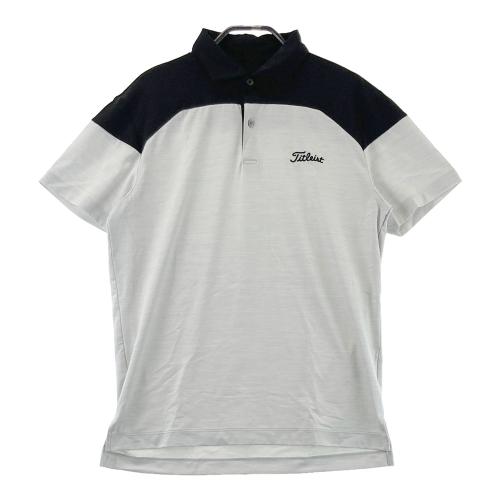 TITLEIST タイトリスト 長袖ポロシャツ ボタンダウン グレー系 サイズ
