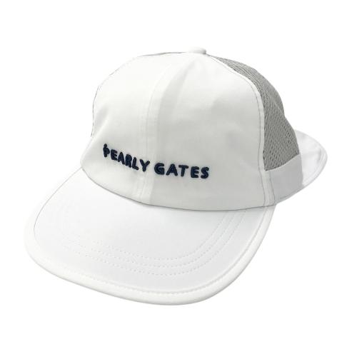 PEARLY GATES パーリーゲイツ メッシュキャップ ニコちゃん レッド系