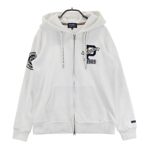 PEARLY GATES パーリーゲイツ フリース 長袖ジップパーカー ブラック系