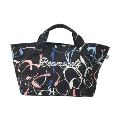 BEAMS GOLF ビームスゴルフ カートバッグ ブラック系 ランク：B 【中古