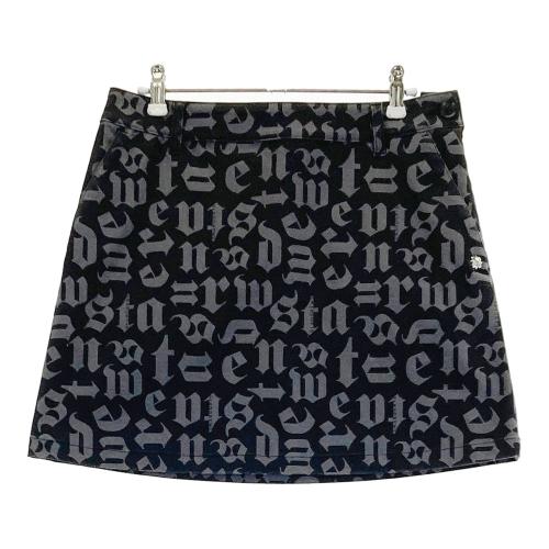 ST ANDREWS セントアンドリュース ストレッチスカート バラ 総柄