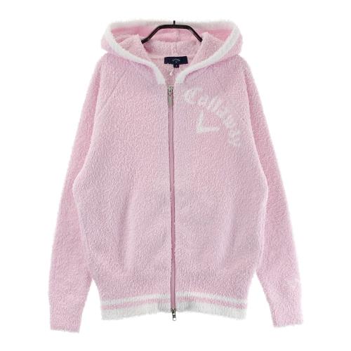 JACK BUNNY ジャックバニー ジップパーカー ドットエアー ピンク系