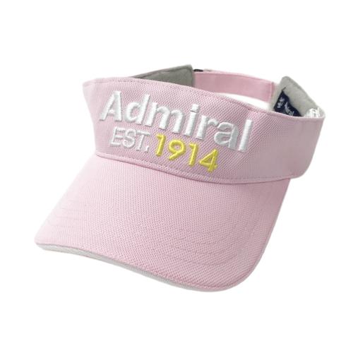 ADMIRAL アドミラル サンバイザー ピンク系 ランク：N 【新品】ゴルフ 