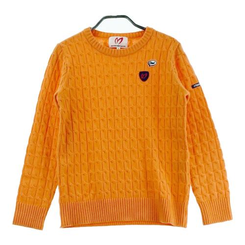 新品 パーリーゲイツ マスターバニー カシミヤ100％ ニット (4)Mオレンジ MASTER BUNNY EDITION マスターバニーエディション ウール ニット