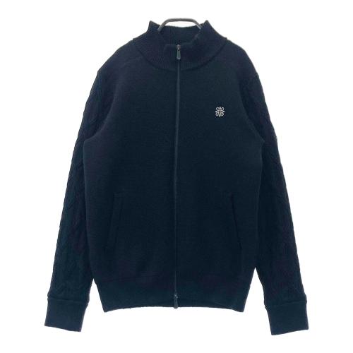 ST ANDREWS セントアンドリュース 長袖 ニット ジップジャケット 裏地