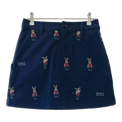 PEARLY GATES パーリーゲイツスカートパンツネイビーゴルフウェアS パーリーゲイツ 冬用スカート ネイビー PEARLY GATES ゴルフスカート