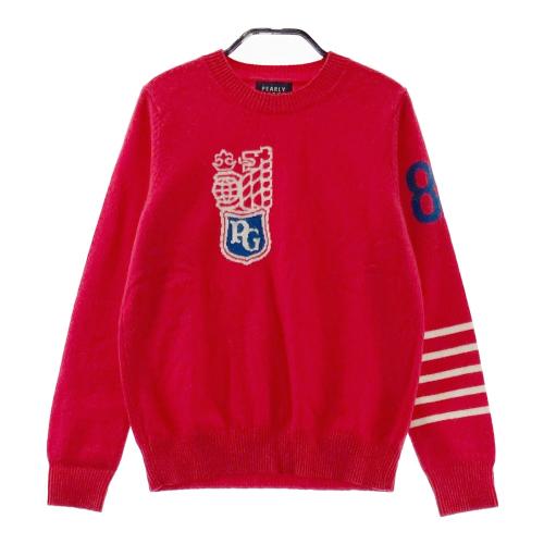 PEARLY GATES パーリーゲイツ カシミヤニットセーター レッド系 サイズ