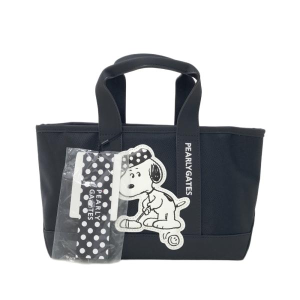 PEARLY GATES スヌーピー カートバッグバッグ ネイビー PEARLY GATES パーリーゲイツ 2025年 カートバッグ スヌーピー