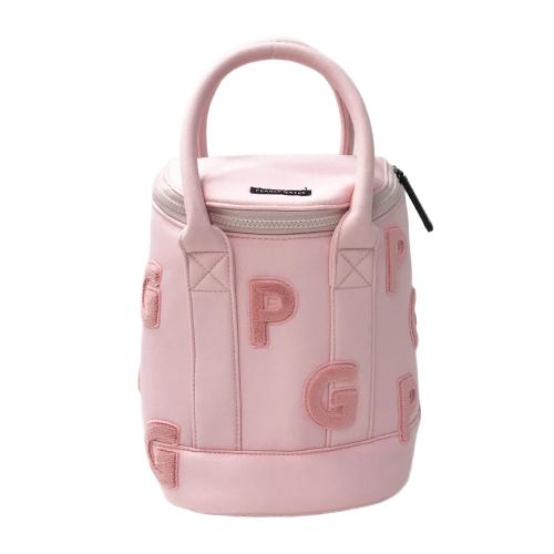 PEARLY GATES パーリーゲイツ カートバッグ ピンク系 ランク：B 【中古