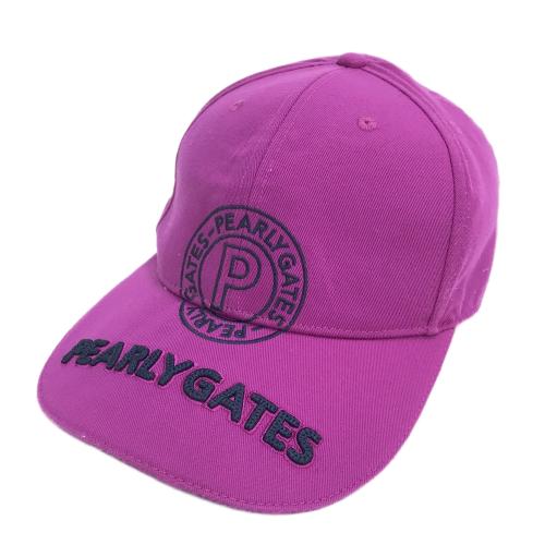 パーリーゲイツ　ゴルフ　ウエア　キャップ パーリーゲイツ ゴルフウェア キャップ 秋 冬 2段ロゴCAP (0534287871