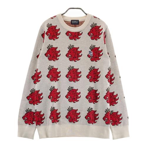 【美品】PEARLY GATES ブラウン ニットセーター サイズ5 PEARLY GATES ブラウンニット サイズ5 【公式通販】