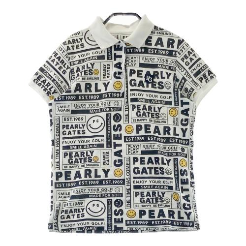 PEARLY GATES パーリーゲイツ 055-2260628 半袖ポロシャツ ニコちゃん