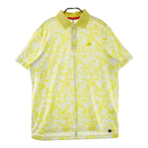 NEW BALANCE GOLF ニューバランス 半袖ポロシャツ イエロー系 サイズ