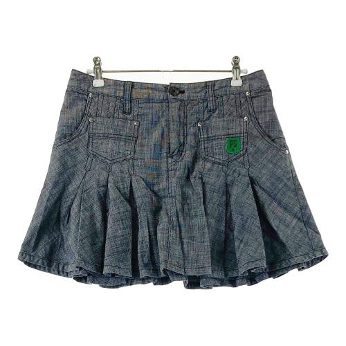 パーリーゲイツ ニットプリーツスカート グレー PEARLY GATES パーリーゲイツ 2023年モデル プリーツ ニット スカート