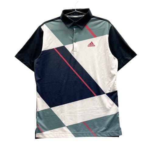 ADIDAS GOLF アディダスゴルフ FJ9837 半袖ポロシャツ ブラック系