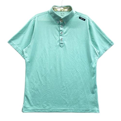 ADIDAS GOLF アディダスゴルフ N49471 半袖シャツ ボタンダウン 花 総