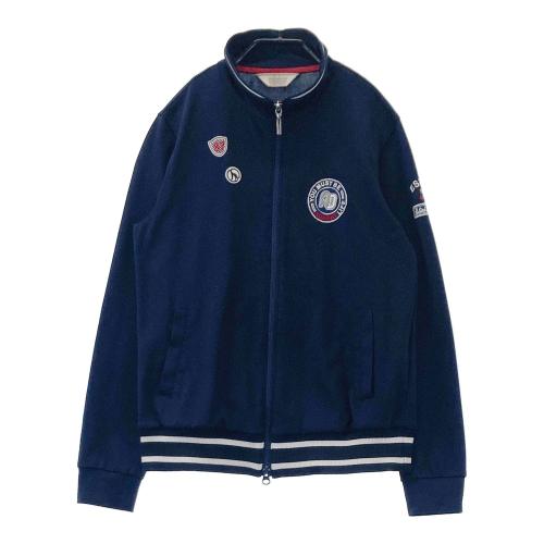 adabat アダバット　ナイロンジャケット ブルゾン ゴルフウェア ADABAT NAVY】接触冷感 ナイロントリコットジップブルゾン（ブルゾン