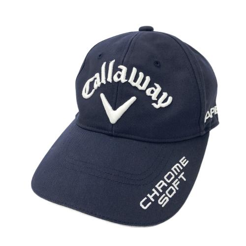 CALLAWAY キャロウェイ キャップ ネイビー系 ランク：A- 【中古
