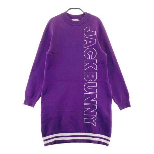 新品未使用　ランバンスポール　LANVIN SPORT ニットワンピース 40 LANVIN SPORT ランバン スポール ニットワンピース ブラック系 サイズ