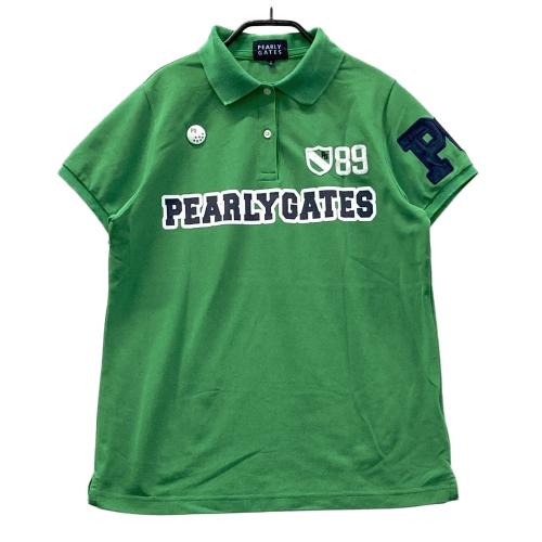 PEARLY GATES パーリーゲイツ 半袖ポロシャツ グリーン系 サイズ：2