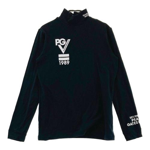 PEARLY GATES パーリーゲイツ ハイネック長袖Tシャツ ネイビー系