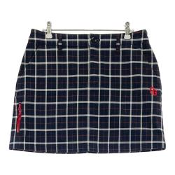 【タグ付き】パーリーゲイツ ゴルフウェア プリーツスカート ブルー 膝下 S PEARLY GATES（パーリーゲイツ） 【PREMIUM OUTLET 65%超OFF】PEARLY